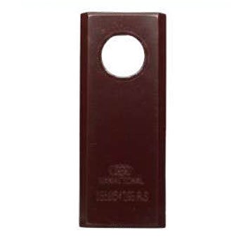 Thresher and mower blade